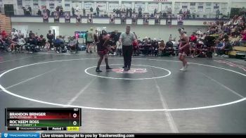 157 lbs Round 1 (16 Team) - Brandon Bringer, South Effingham vs Roc`keem Ross, Rockdale County