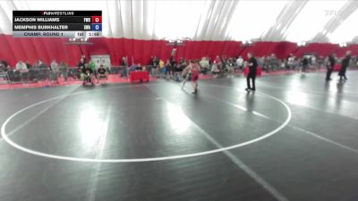 113 lbs Champ. Round 1 - Jackson Williams, Freedom Wrestling Club vs Memphis Burkhalter, Sarbacker Wrestling Academy