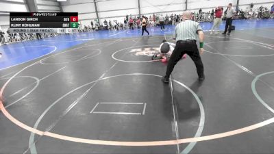 88 lbs Round 1 (9am Friday) - Klint Kohlman, Michigan S.W.A.T. vs Landon Girch, Bitetto Trained