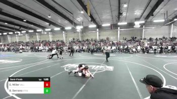 78 lbs Semifinal - Gage Miller, Valley Bad Boys vs Braxten Serrano, Stout Wr Acd
