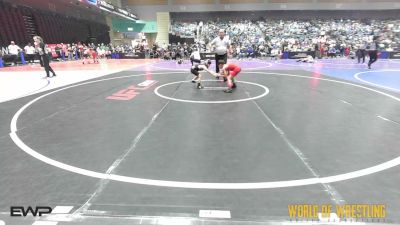 58 lbs Round Of 64 - Zane Montoya, Juggernaut Wrestling Club vs Navi Almanza, Surprise Valley