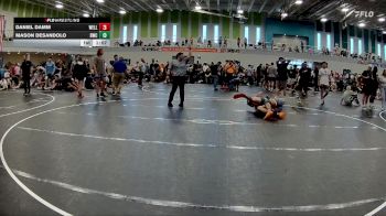 190 lbs Round 2 (4 Team) - Daniel Damm, Wellington vs Mason Desandolo, Braves WC