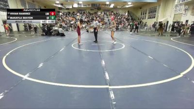 110 lbs Champ. Round 2 - Vivian Ramirez, Wilson/Long Beach vs Makayla Sexton, Quartz Hill