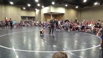 65 lbs Round 2 (8 Team) - Brooks Queener, Crossroads Wrestling vs Zander Nezbeth, Panhandle Pittbulls