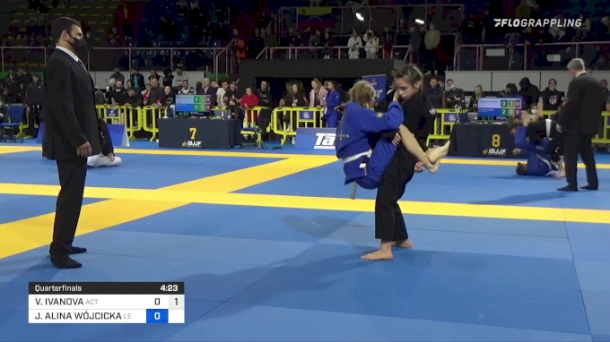 VERONIKA IVANOVA vs JULIA ALINA WÓJCICKA 2022 European Jiu-Jitsu IBJJF ...