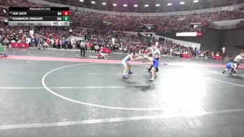 120 lbs Champ. Round 1 - Kameron Zingler, Askren Wrestling Academy vs Ian Jack, Wrightstown
