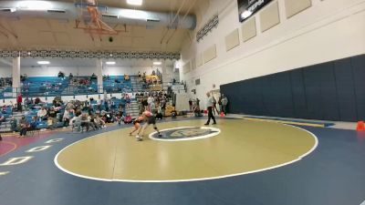 100 lbs Semifinal - Caydee Eden, Powell vs Gracie Bingen, Huntley Project