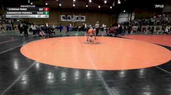 105 lbs Champ. Round 1 - Kyrstan Perez, Westmoore vs Karrington Friddell, Platte County