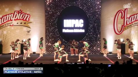 Platinum Athletics - IMPAC [2025 L3 Junior Day 2] 2025 Champion Cheer and Dance Grand Nationals