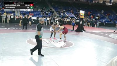 106 lbs Consi Of 32 #2 - Jackson Toyohara, Concord-Carlisle vs Lucas Neves, Ashland