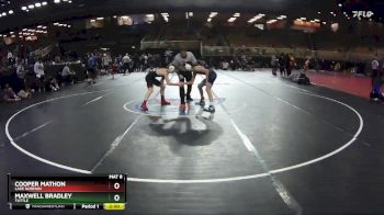 113 lbs Champ. Round 2 - Maxwell Bradley, TUTTLE vs Cooper Mathon, Lake Norman