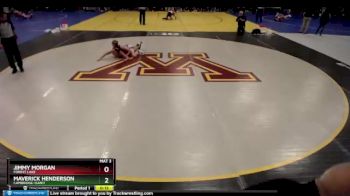 145 lbs Cons. Round 2 - Jimmy Morgan, Forest Lake vs Maverick Henderson, Cambridge-Isanti