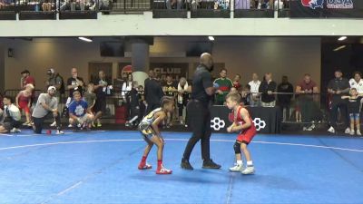 56 lbs Quarters - Thomas Price, Roundtree Wrestling Training Center vs Travis Hammons, Jr, Harvey Twisters