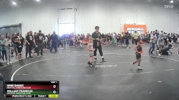 50 lbs Cons. Round 1 - Amir Banks, Rock Hill Wrestling Club vs William Franklin, Grizzlies Wrestling Club