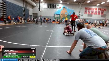 44 lbs Round 3 - Jacen Bailey, Pelion Youth Wrestling vs Judah Daniel, Pelion Youth Wrestling