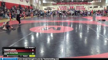 60 lbs Cons. Round 5 - Mason Leech, Immortal Athletics WC vs Gavin McAlpine, STMA