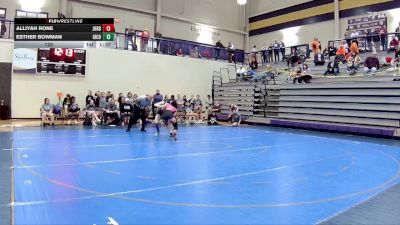 120 lbs Semis & 1st Wb (8 Team) - Esther Bowman, Gilmer County vs Alliyah Rone, Jordan