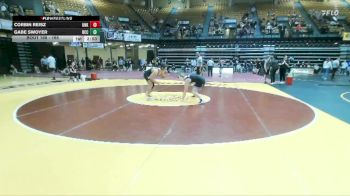 165 lbs Champ. Round 2 - Corbin Reisz, Nebraska-Kearney vs Gabe Swoyer, Barton CC