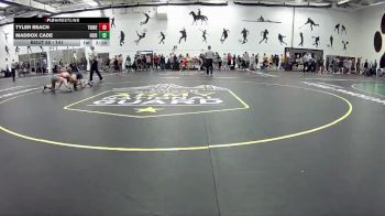 141 lbs Quarterfinal - Tyler Beach, Trine vs Maddox Cade, Heidelberg