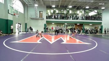 150 lbs Champ. Round 2 - Declan O`Byrne, Malvern Prep vs Kevin Peters, Holy Cross Prep