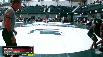 125 lbs Cons. Semi - Christian Tanefeu, Michigan vs Sam Smith, Oklahoma State