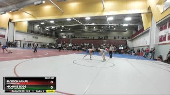 126 lbs Cons. Round 4 - Maximus Bode, Sandra Day OConner vs Jackson Arnau, Mica Mountain