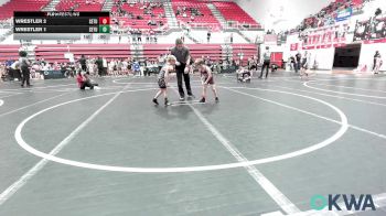 43 lbs Quarterfinal - Ellis Jerry, Rough Riders vs Lochlan Dixon, Noble Takedown Club