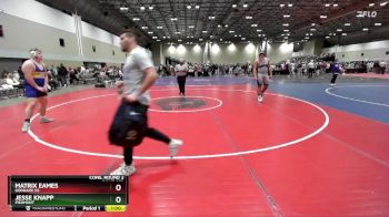 285 lbs Cons. Round 2 - Jesse Knapp, Piedmont vs Matrix Eames, Goddard HS