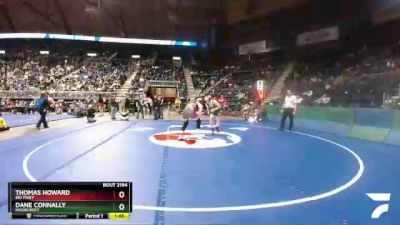 2A-195 lbs Quarterfinal - Dane Connally, Moorcroft vs Thomas Howard, Big Piney