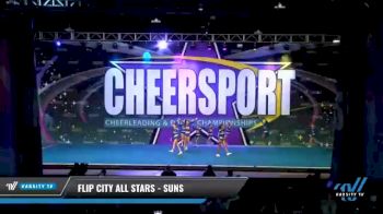 Flip City All Stars - Suns [2021 L3 Junior - Small - B Day 2] 2021 CHEERSPORT National Cheerleading Championship