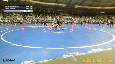 64 lbs Consi Of 16 #2 - Archer Slabaugh, Husky Wrestling Club vs Kyler Naifeh, RAW Wrestling Club