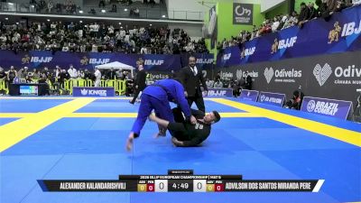 Advilson Dos Santos Miranda Pere vs Alexander Kalandarishvili 2026 European Jiu-Jitsu IBJJF Championship