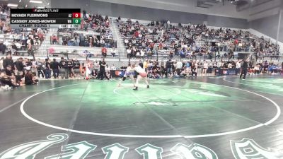 U20 Women - 65 lbs Champ. Round 1 - Nevaeh Flemmons, AZ vs Cassidy Jones-Mowen, WA