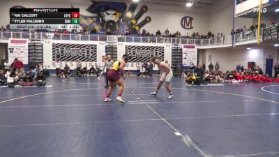 215 lbs Final - Kai Calcutt, Loyola Academy-IL vs Tyler Palumbo, Christian Brothers Acad.-NJ
