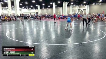 120 lbs Round 1 (16 Team) - Jaden Roett, Florida Young Gunslingers vs Cason Fitch, Iowa Hawks