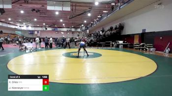 165 lbs Consi Of 4 - Xavier Giles, Green Farms Academy vs Justus Niemeyer, South Plainfield