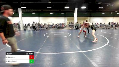 150 lbs Round Of 64 - Brandon Dean, CO vs Ethan Higgins, PA