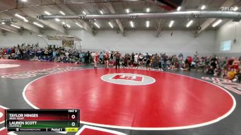 115 lbs Champ. Round 1 - Taylor Minges, Regis Jesuit vs Lauren Scott, Chatfield