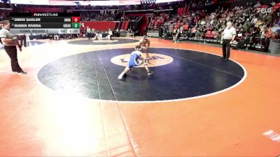 1A 126 lbs Cons. Round 2 - Drew Sadler, Anna (A.-Jonesboro) vs Ruben Rivera, Normal (University)