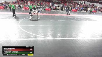 125 lbs Semifinal - Jaelyn Bowe, Crass Trained vs Morhgin Ludack, B.A.M.