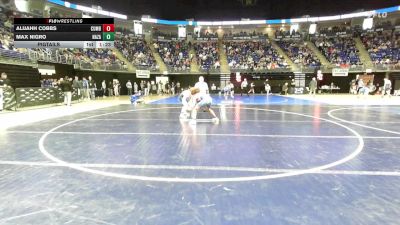 136 lbs Pigtails - Alijahh Cobbs, Cumberland Valley vs Max Nigro, Nazareth