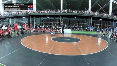 140 lbs Ariyanah Parson, Virginia vs Greta Garbuzovas, Georgia