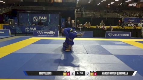 Marcus Xavier Quintanilla vs Elio Villegas 2026 Pan Jiu Jitsu IBJJF Championship