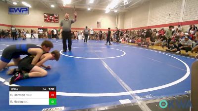 86 lbs Rr Rnd 2 - Brodie Harmon, Duncan Demon Wrestling vs Ryder Hobbs, Salina Wrestling Club