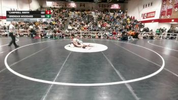 150 lbs Cons. Semi - Campbell Smith, Central vs Brendan Woodard, Torrington