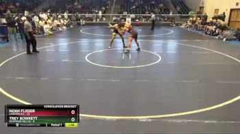 182 lbs Semis & 1st Wb (8 Team) - Noah Flisser, Lassiter H.S. vs Trey Bowkett, Richmond Hill HS