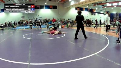 190 lbs Champ. Round 2 - Wylan Snoddy, Palm Wrestling Academy vs Dennis Meza Velasquez, Legend Wrestling Club