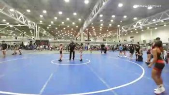 67 lbs Quarterfinal - Keira Cunningham, Misfits Sweet Lightning vs Brynn Engel, Midwest Black Mambas Team 1