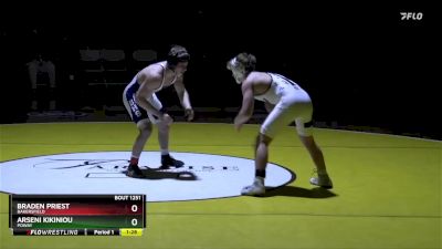 144 lbs 1st Place Match - Arseni Kikiniou, Poway vs Braden Priest, Bakersfield