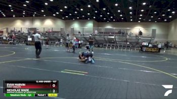 107 lbs Quarterfinal - Evan Marvin, Funky Singlets vs Nicholas Wade, Simmons Academy Of Wrestling